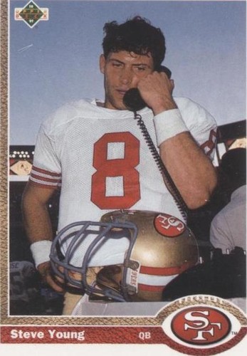 1991 Upper Deck Steve Young #101