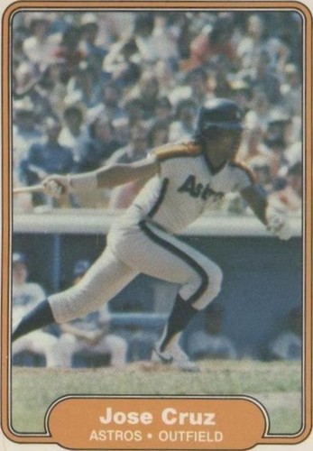 1982 Fleer - Jose Cruz #214