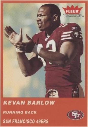 2004 Fleer Tradition Kevan Barlow #258