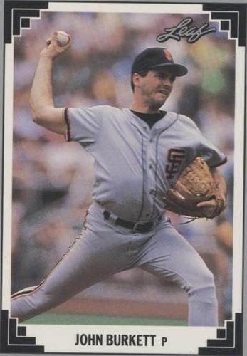1991 Leaf - John Burkett #56
