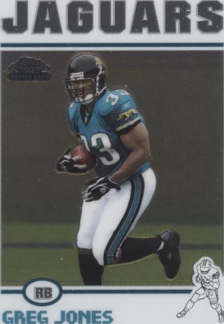 2004 Topps Chrome Greg Jones #169
