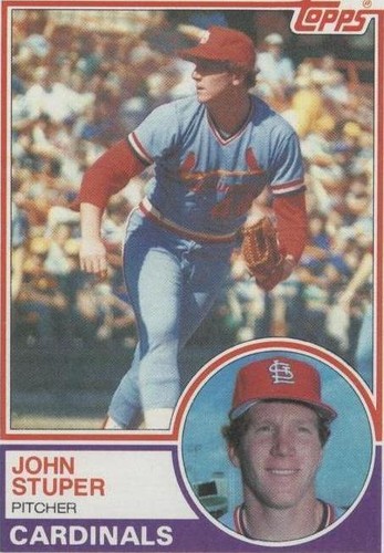 1983 Topps - John Stuper #363