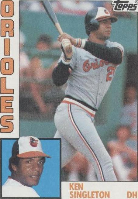 1984 Topps - Ken Singleton #165
