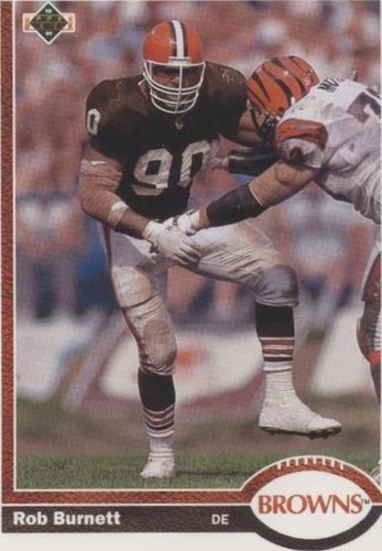 1991 Upper Deck Rob Burnett #503