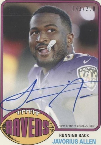 2015 Topps Javorius Allen #76A-JAL