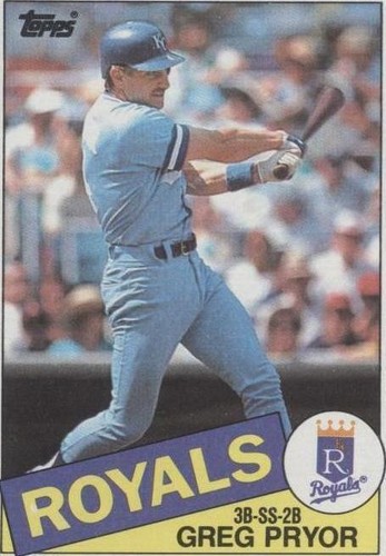 1985 Topps - Greg Pryor #188