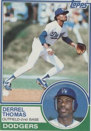 1983 Topps - Derrel Thomas #748