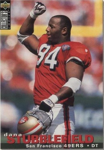 1995 Upper Deck Collector's Choice Dana Stubblefield #218