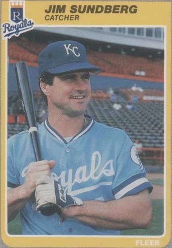 1985 Fleer Update - Jim Sundberg #U-113