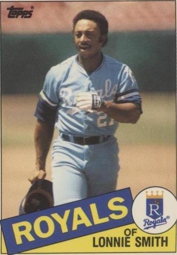 1985 Topps Traded - Lonnie Smith #109T
