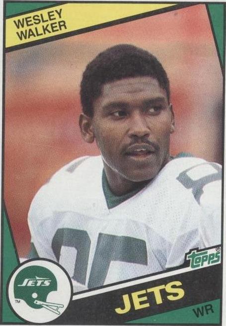 1984 Topps Wesley Walker #158