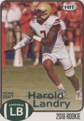 2018 Sage Hit Harold Landry #77