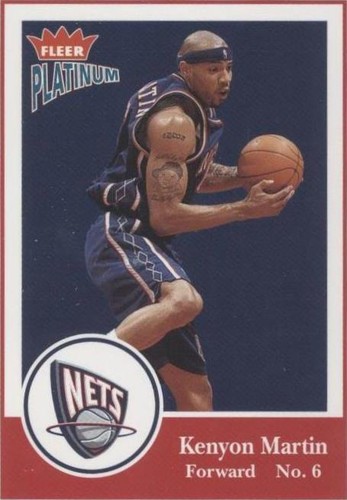 2003-04 Fleer Platinum - Kenyon Martin #34