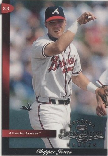 1998 Donruss Signature Series - Chipper Jones #79