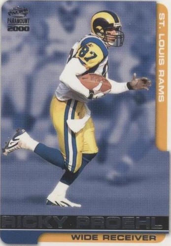 2000 Pacific Paramount Ricky Proehl #199