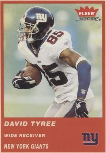 2004 Fleer Tradition David Tyree #308