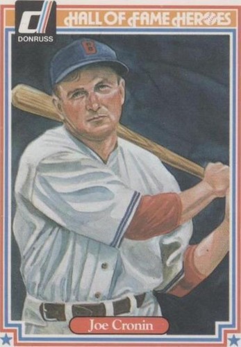 1983 Donruss Hall of Fame Heroes - Joe Cronin #20