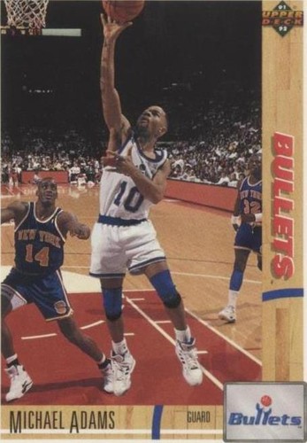 1991-92 Upper Deck - Michael Adams #435