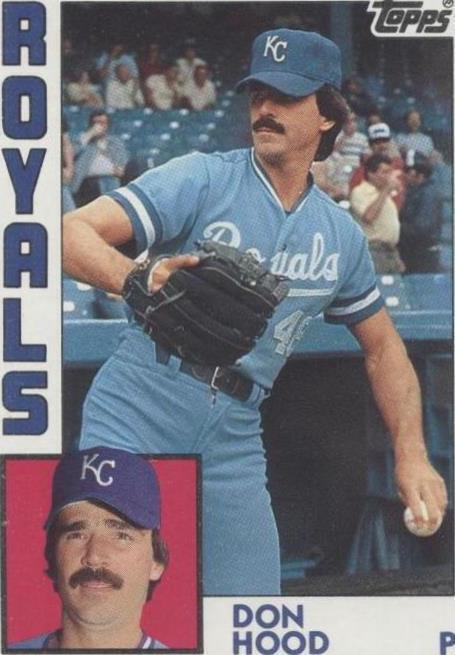 1984 Topps - Don Hood #743