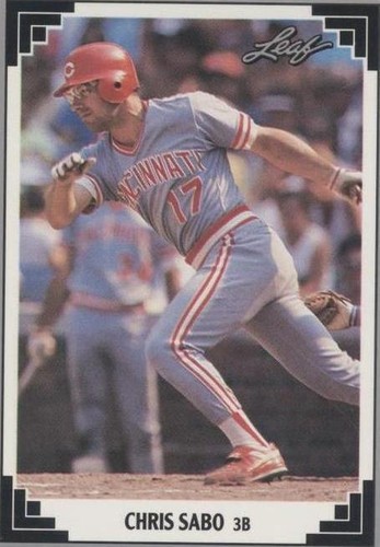 1991 Leaf - Chris Sabo #65