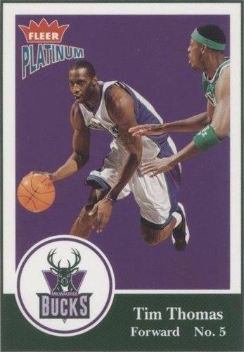 2003-04 Fleer Platinum - Tim Thomas #17