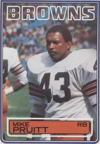 1983 Topps Mike Pruitt #255