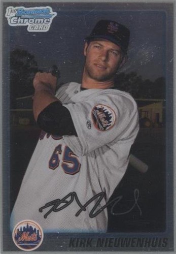 2010 Bowman Chrome - Kirk Nieuwenhuis #BCP116