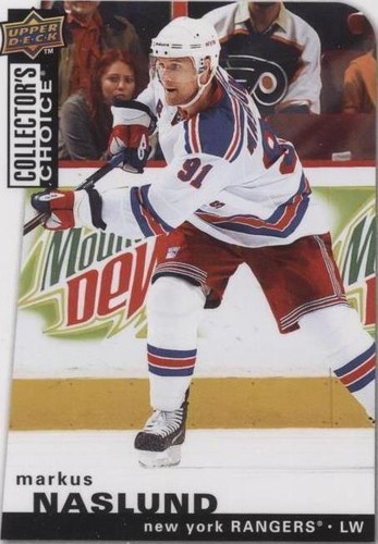 Markus NASLUND 2008-09 Upper Deck Victory Stars on Ice #SG