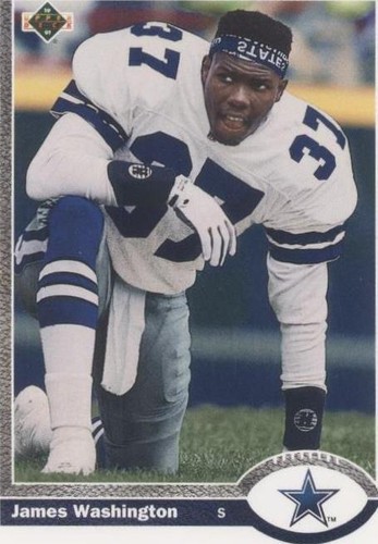 1991 Upper Deck James Washington #679