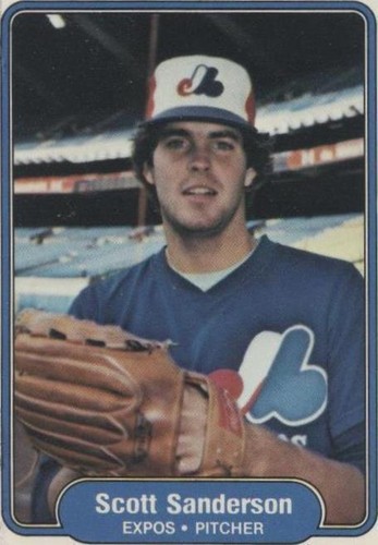 1982 Fleer - Scott Sanderson #206