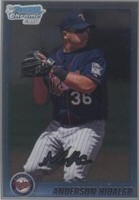 2010 Bowman Chrome - Anderson Hidalgo #BCP159