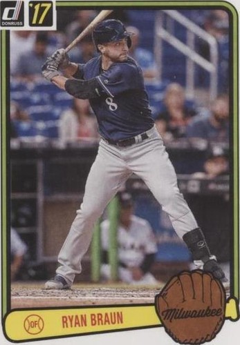 2017 Panini Donruss - Ryan Braun #RV-20
