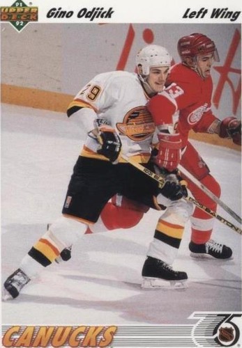 1991-92 Upper Deck - Gino Odjick #195
