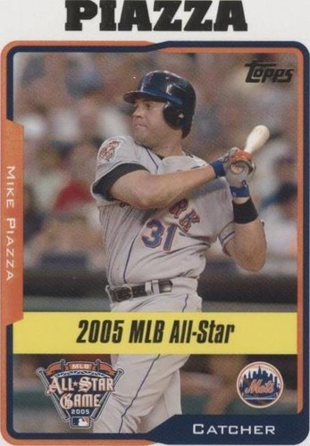 2005 Topps Updates & Highlights - Mike Piazza #UH191