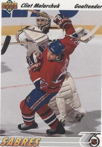 1991-92 Upper Deck - Clint Malarchuk #368
