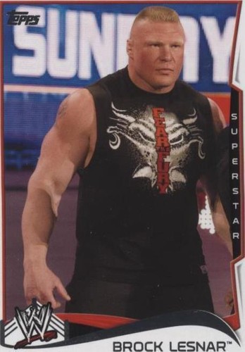 2014 Topps WWE - Brock Lesnar #8