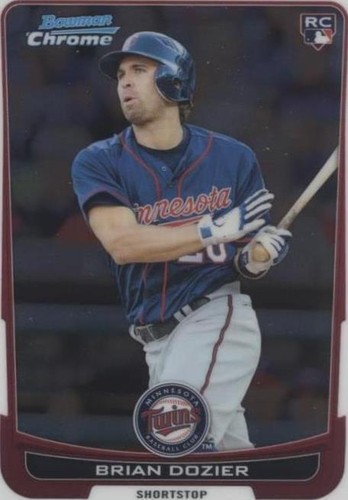 2012 Bowman Chrome - Brian Dozier #91