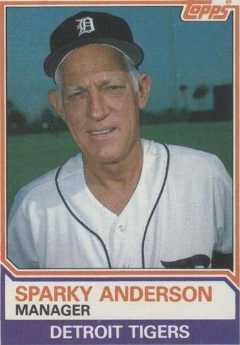 1983 Topps - Sparky Anderson #666