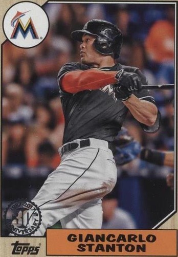 2017 Topps - Giancarlo Stanton #87-2