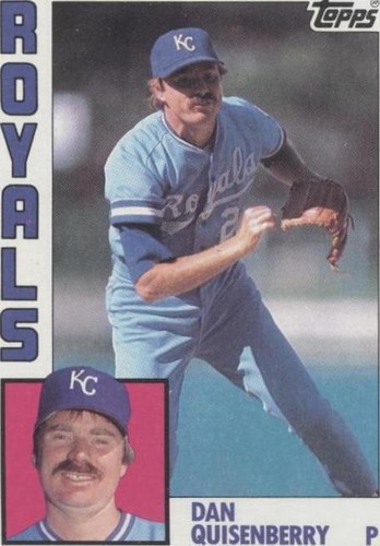 1984 Topps #718 AL Active Career Save Leaders (Fingers