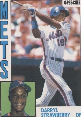 1984 Topps Baseball Darryl Strawberry #182 New York Mets Rookie | eBay