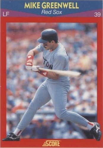 1990 Score Superstars - Mike Greenwell #67