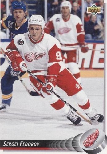 1992-93 Upper Deck - Sergei Fedorov #157