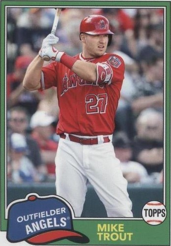 2018 Topps Archives - Mike Trout #299