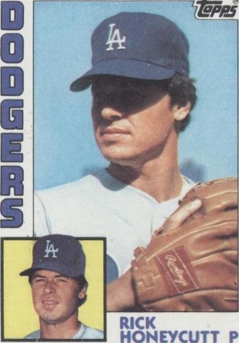 1984 Topps - Rick Honeycutt #222