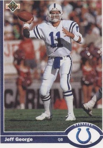 1991 Upper Deck Jeff George #345