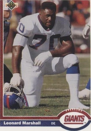 1991 Upper Deck Leonard Marshall #441