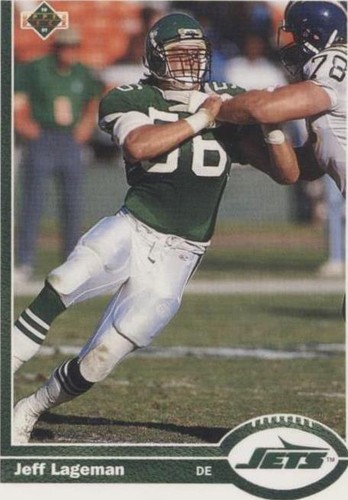 1991 Upper Deck Jeff Lageman #63