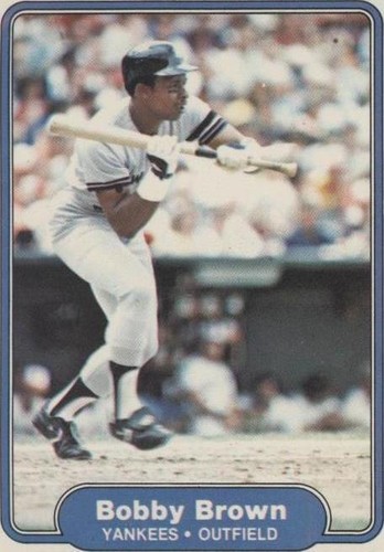 1982 Fleer - Bobby Brown #30