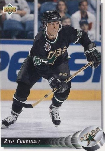 1992-93 Upper Deck - Russ Courtnall #441